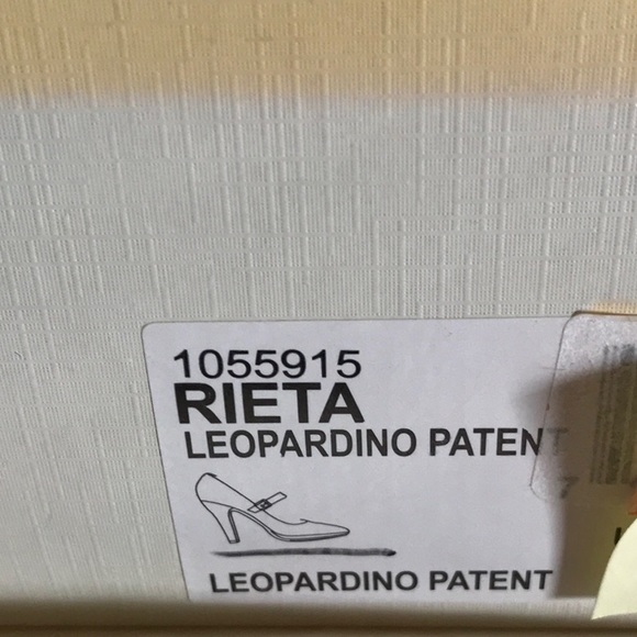 SOFFT RIETA LEOPARDINO PATENT LEATHER SIZE 9 M - Picture 12 of 12